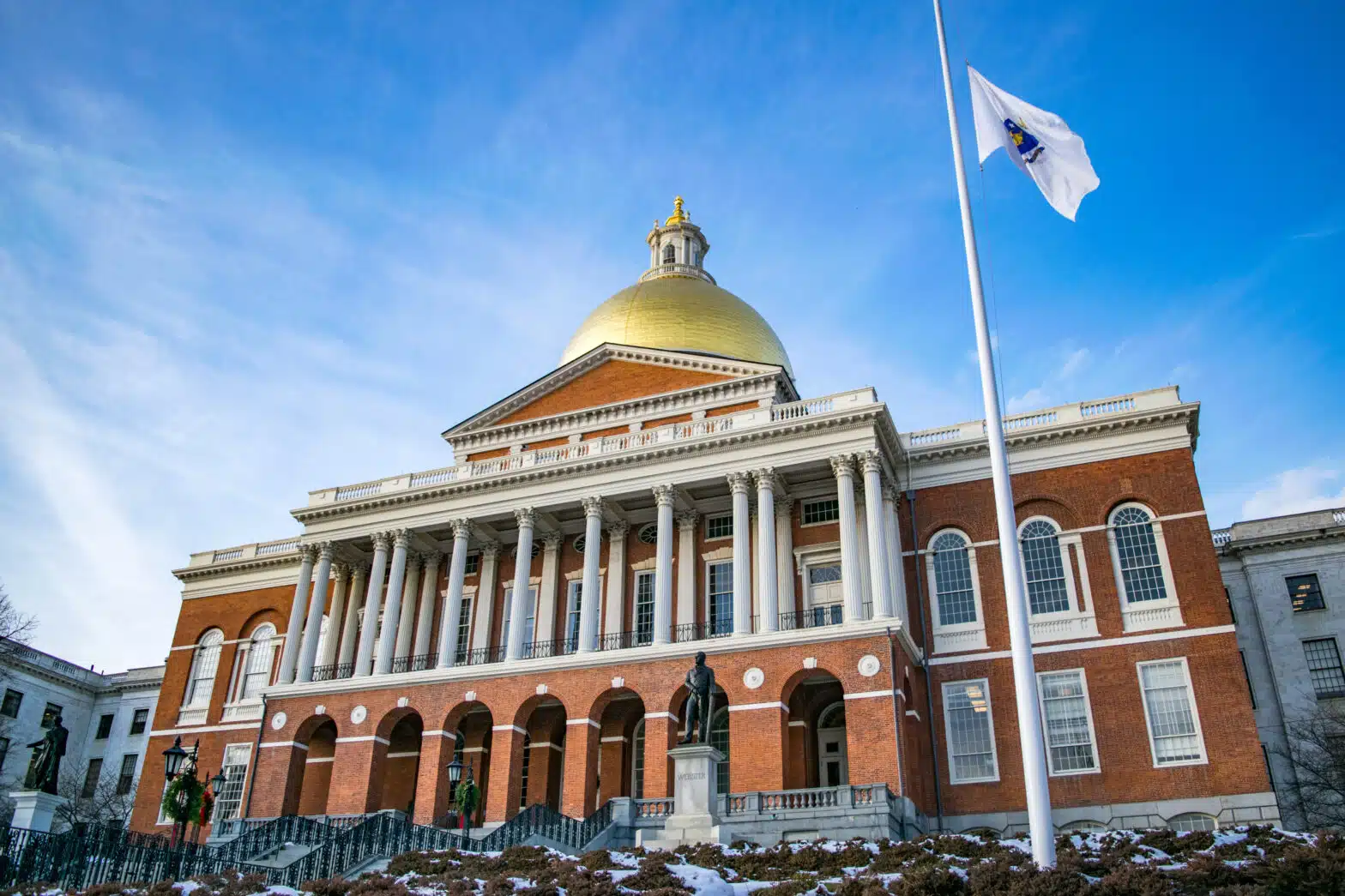 The Massachusetts State Capitol building - Will Massachusetts Decriminalize Drugs