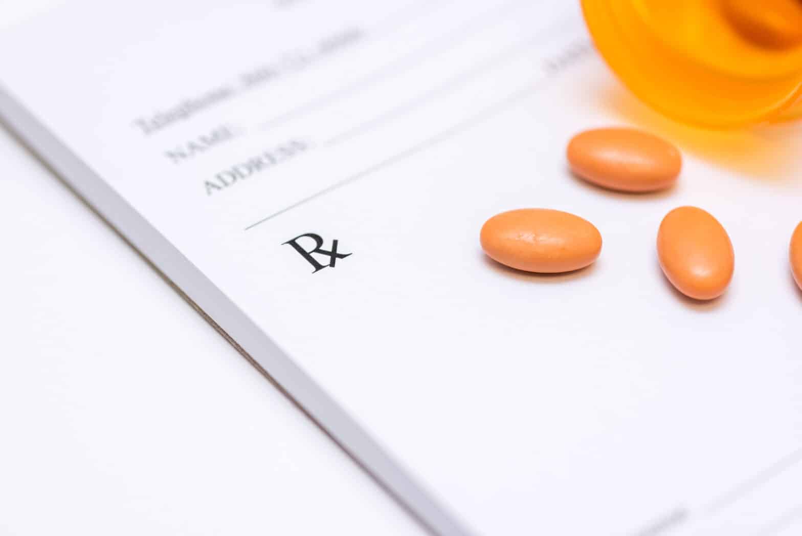 A prescription pad with pills on it - 9 Obvious Signs Of Doctor Shopping